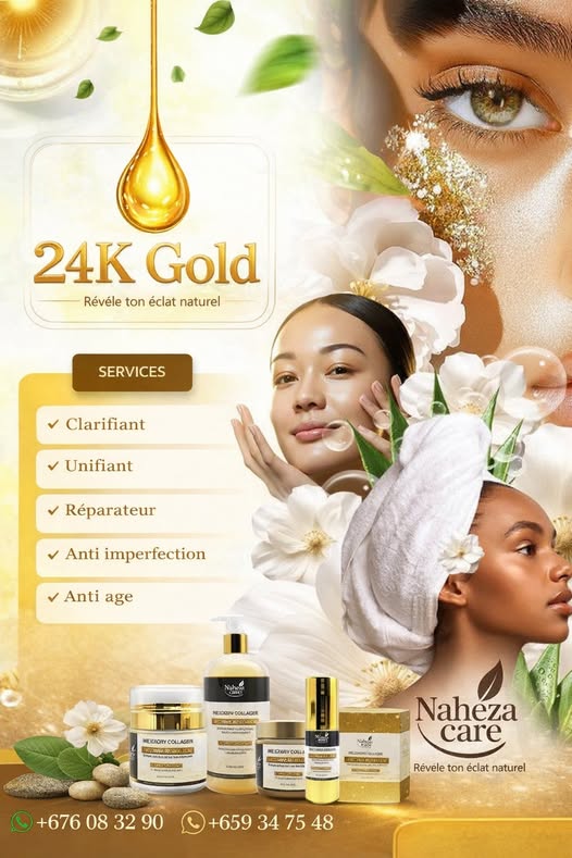 gamme 24k gold collagene